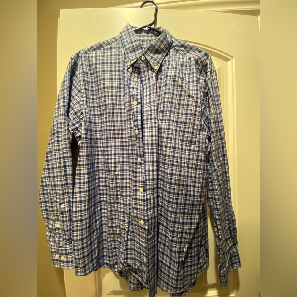 Jo’s A Bank men’s button down dress shirt, size large